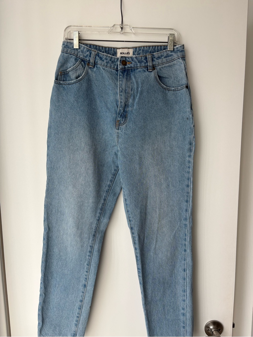 ROLLA'S Light Blue High-Rise Jeans